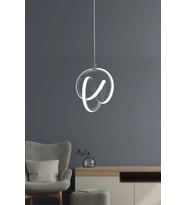 Modern Siyah Sarkıt Led Avize, Beyaz Işık, Salon, Mutfak, Oda, Hol İçin