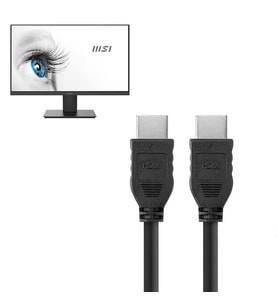 Hdmi Kablo 1.5mt 4K Full HD Premium Yüksek Hızlı Msi Monitör Görüntü Kablosu (Siyah)