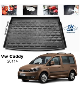 Volkswagen Caddy Bagaj Havuzu Paspası 2011 Sonrası