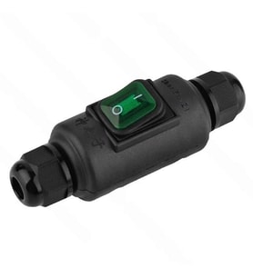 PM-26935 Su Geçirmez Siyah Kablo Switch 4 Pin
