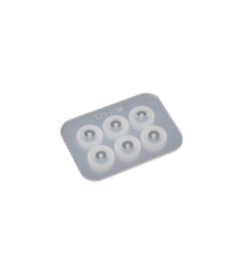 Epoksi Boncuk Şekilli Tesbih Ve Bileklik Silikon Kalıp 8 MM 6 Lı