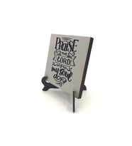 Zebur 146:1 Baskılı MDF Masaüstlük 10X10