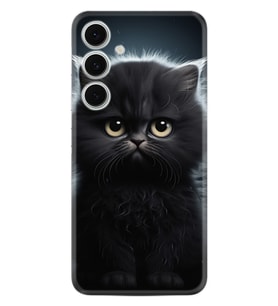 Samsung Galaxy A56 Kılıf Boutique Baskılı Resimli Tombul Kedi Pcode -003