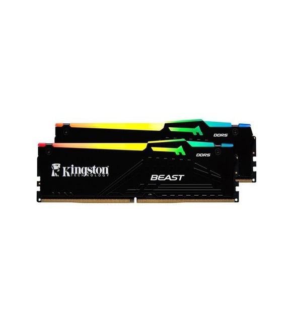 Kingston 64gb Ddr5 6400mhz Cl32 Rgb Dual Kit pc Ram Beast Expo