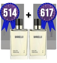 Bargello Parfüm 514 Erkek Oriental 50 ML + 617 Erkek Oriental 50 ML EDP