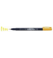 Tombow Fudenosuke Fırça Uçlu Kalem Sarı 