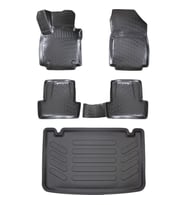 Renault Clio 4 2012-2019 3D Paspas ve Bagaj Havuzu (Siyah)