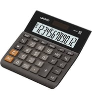 Casio MH-12BK Geniş Ekranlı Masaüstü Hesap Makinesi (12 Haneli)