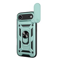 İphone 17 Air Pars Lens Yüzüklü  - Yeşil