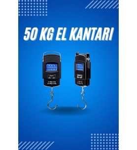50 Kg Dijital El Terazisi Cep Tartısı El Kantarı Terazi
