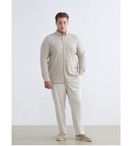 LCWAIKIKI Classic Bej Büyük Beden Erkek Chino Pantolon
