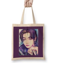 Bts Taehyung Bts Butter 03 Bez Çanta Uzun Saplı