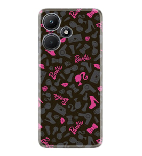 Infınix Hot 30i Kılıf Resimli Desenli Baskılı Silikon Barbie and Shoes 1413