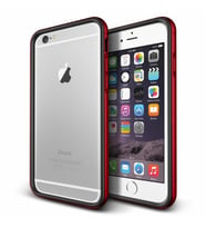 Verus iPhone 6 Plus/6S Plus ile Uyumlu Iron Bumper Kılıf Black Kiss Red
