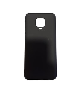 Redmi Note 9 Pro ile Uyumlu Cappy Silikon Kılıf Siyah