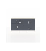 Arges Konsol 5 Raflı 3 Çekmeceli 5 Kapaklı 176x30x99 Aytaşı-Antrasit