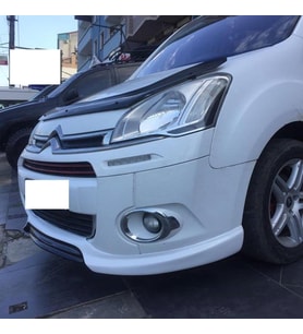 citroen berlingo ön tampon eki - fiberglass - boyasız