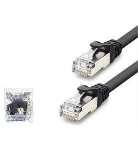 Hadron Hdx5090 1m Cat7 Kablo 1000Gbt 250Mhz Siyah