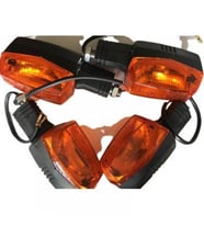 Yamaha Ybr125 4 Lü Ybr E.m. Sinyal Takımı Komple 2004-2008 Kısa Saplı