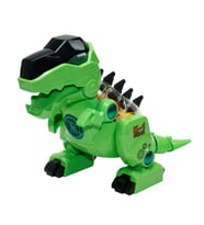 Işıklı Müzikli ve Hareketli Robot Dinozor Yeşil Renk - Mavi Su Dünyası
