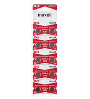 Maxell Lr44 Ag13 Sr44 A76 1.5v Alkalin Saat Pili 10 Adet