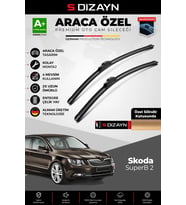 Skoda SuperB Ön Cam Silecek Seti 2008-2015 Premium Araca Özel 60-45 Cm A+ Kalite