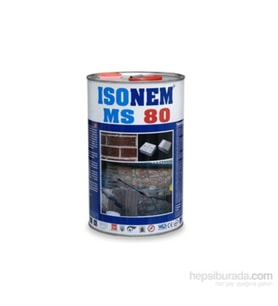İsonem Ms 80 Dış Cephe Şeffaf Su Yalıtım 3,5 Lt