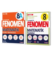 FENOMEN YAYINLARI 8. SINIF Matematik A Soru Bankası ve Matematik Fasikülü 5 (Doğrusal Denklemler Ve