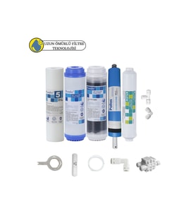 Purefer Açık kasa çift karbonlu Sertifikalı 5li Pallas mebran  5li