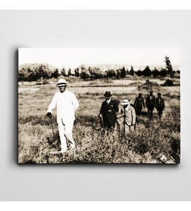 Atatürk Gazi Orman Çiftliği Kanvas Tablo