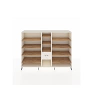 Hyperion Dolap 11 Raflı 3 Çekmeceli  220x44x163 Aytaşı-Çam/Aytaşı