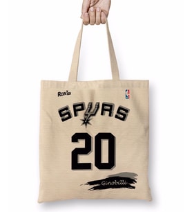 Spurs 20 Ginobilli Branca Rox Ink Bez Çanta Uzun Saplı