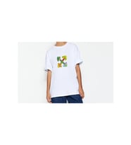 Unisex Oversize Four Tshirt (Beyaz)