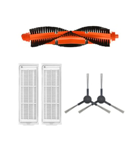 Viomi V3 Pro Uyumlu 1 ADET ANA FIRÇA 2 ADET FİLTRE 2 ADET SİYAH YAN FIRÇA