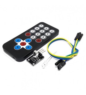 Arduino IR Alıcı Verici Kumanda Seti - HX1838