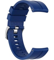 Huawei Watch GT3 46mm Kordon, Silicone RapidBands Lacivert