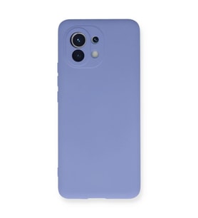 Xiaomi Mi 11 Kılıf Nano İçi Kadife Silikon - Lila