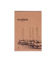 Keskin Color 33,5X40 20 Yp Spiralli Kraft Defter