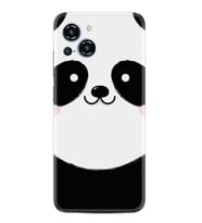 Reeder S23 Max Pro Kılıf Silikon Desen Özel Seri Sevimli Panda 1794
