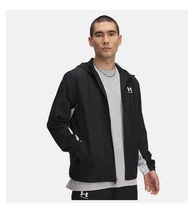 UNDER ARMOUR Ua Rival Wvn Windbreaker Siyah - Beyaz Erkek Sweatshirt 1390149-001
