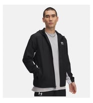 UNDER ARMOUR Ua Rival Wvn Windbreaker Siyah - Beyaz Erkek Sweatshirt 1390149-001