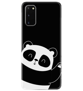 Samsung A02S A03S A10 A12 A13 A21S A22 Kılıf Desenli Silikon Bay Bay Panda 1784