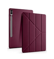 Newface Samsung Galaxy X610 Tab S9 FE Plus 12.4 Kılıf Kalemlikli Mars Tablet Kılıfı - Mürdüm