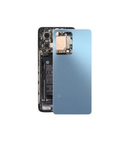 Xiaomi Redmi Note 12 Pro 5G Arka Kapak - Arka Pil Batarya Kapağı - 22101316C 22101316I 23013RK75C Uyumlu (Mavi)