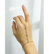 Çelik Gold Taşlı Tasarım Şahmeran - 26shm33