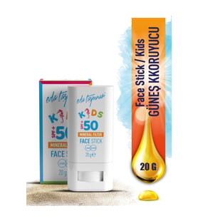Eda Taşpınar KIDS SPF 50+ Mineral Filtreli Güneş Koruyucu Face Stick (EGY0035)