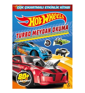Hot Wheels – Turbo Meydan Okuma Çok Çıkartmalı Etkinlik Kitabı