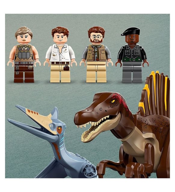 JurassicJade LP EP ソノシート レコード 3点セット LEGO Jurrassic World Spinosaurius Quetzalcoatlus Hava Görevi 76976