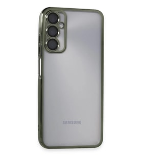Galaxy A05S Kılıf Razer Lensli Silikon - Yeşil