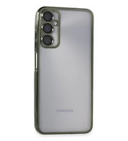 Galaxy A05S Kılıf Razer Lensli Silikon - Yeşil